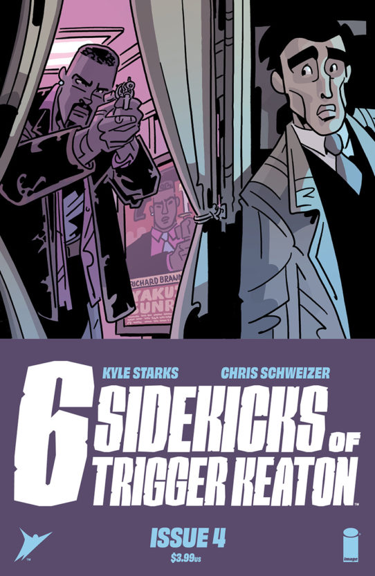 THE SIX SIDEKICKS OF TRIGGER KEATON #4 Cover