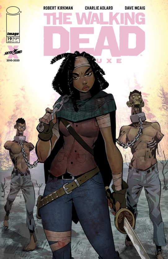 THE WALKING DEAD DELUXE #19 Cover G Milton