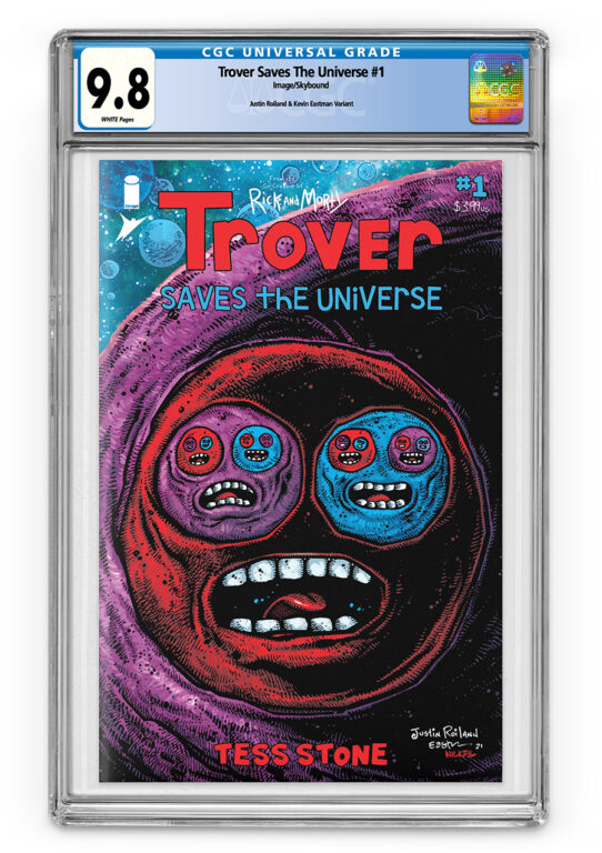TROVER SAVES THE UNIVERSE #1 Cover ZG Roiland & Eastman