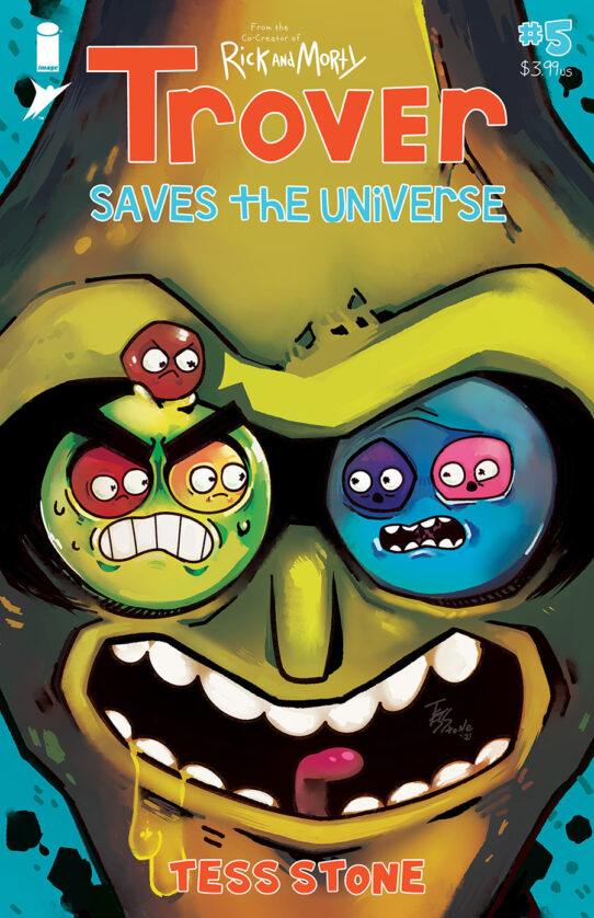 TROVER SAVES THE UNIVERSE #5 Cover