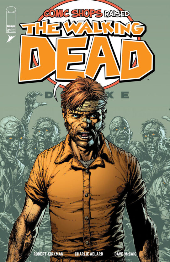THE WALKING DEAD DELUXE #24 Cover A Finch Retailer