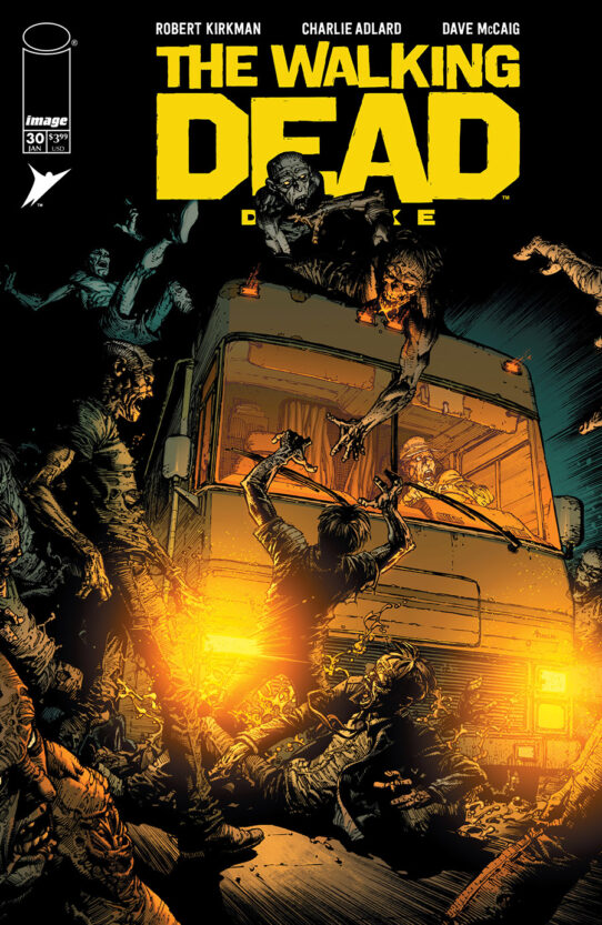 THE WALKING DEAD DELUXE #30 Cover A Finch