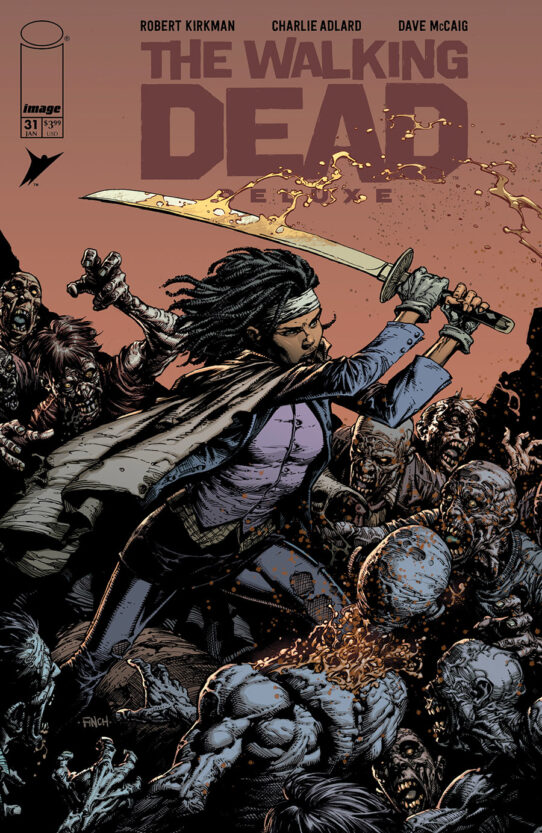 THE WALKING DEAD DELUXE #31 Cover A Finch