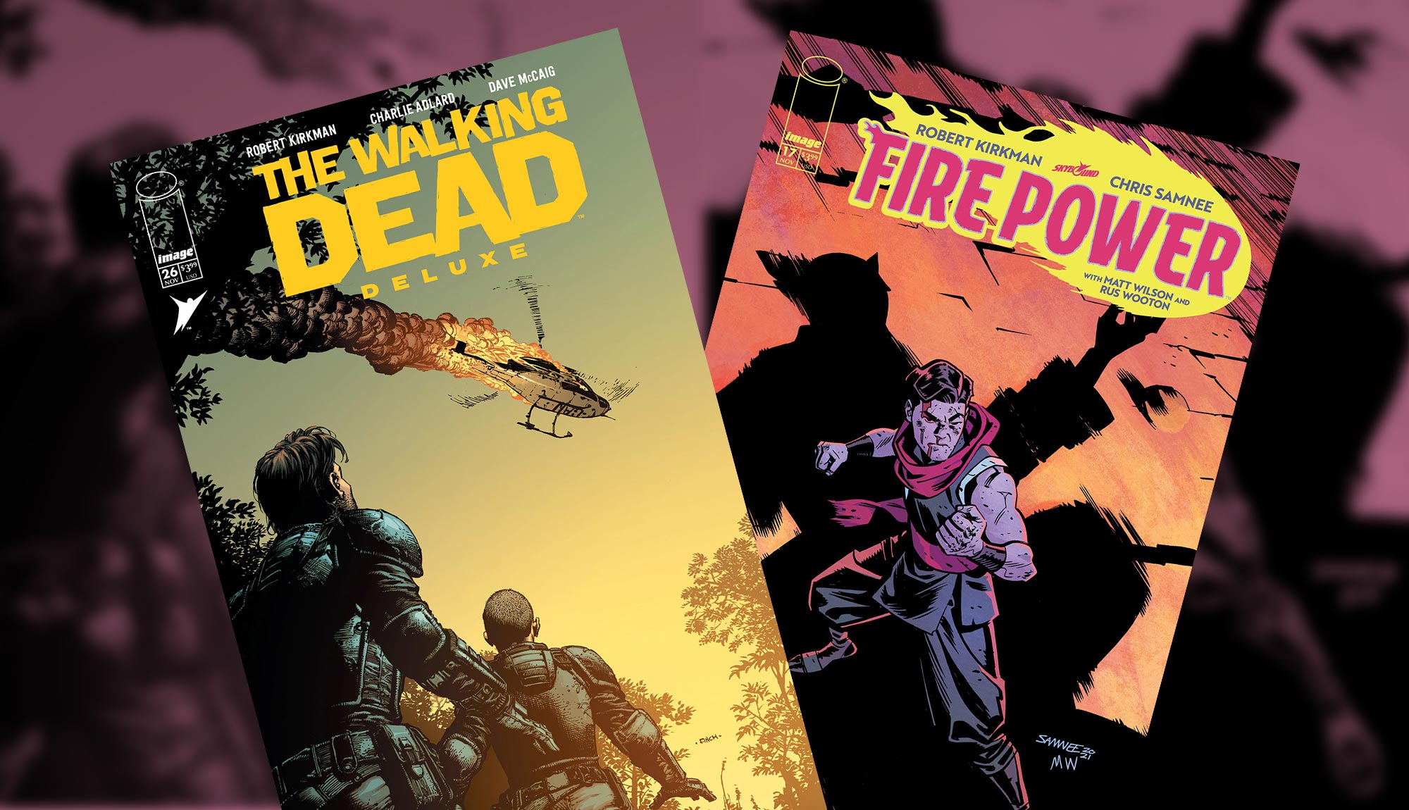 THIS WEEK’S COMICS: FIRE POWER #17, THE WALKING DEAD DELUXE #26