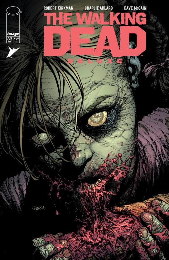THE WALKING DEAD DELUXE #32 Cover A Finch