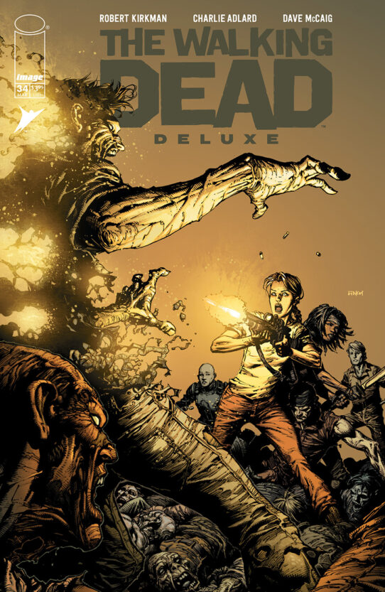 THE WALKING DEAD DELUXE #34 Cover A Finch
