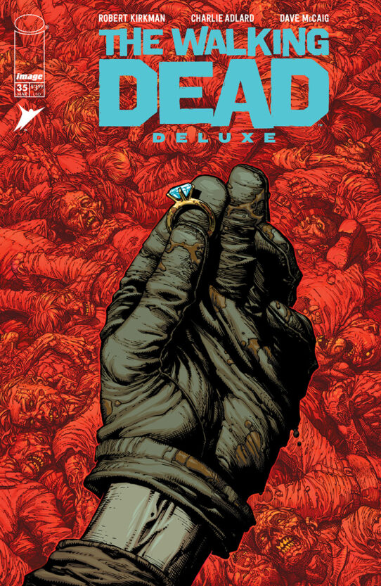 THE WALKING DEAD DELUXE #35 Cover A Finch