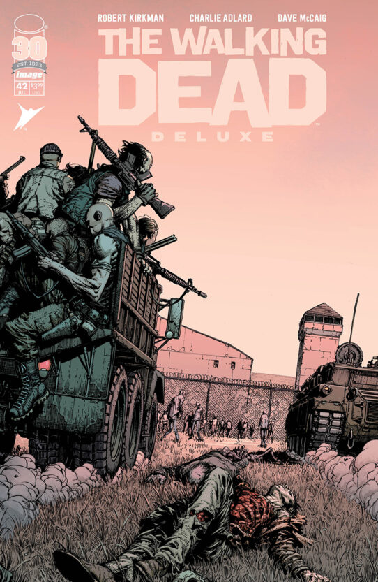 THE WALKING DEAD DELUXE #42 Cover A Finch