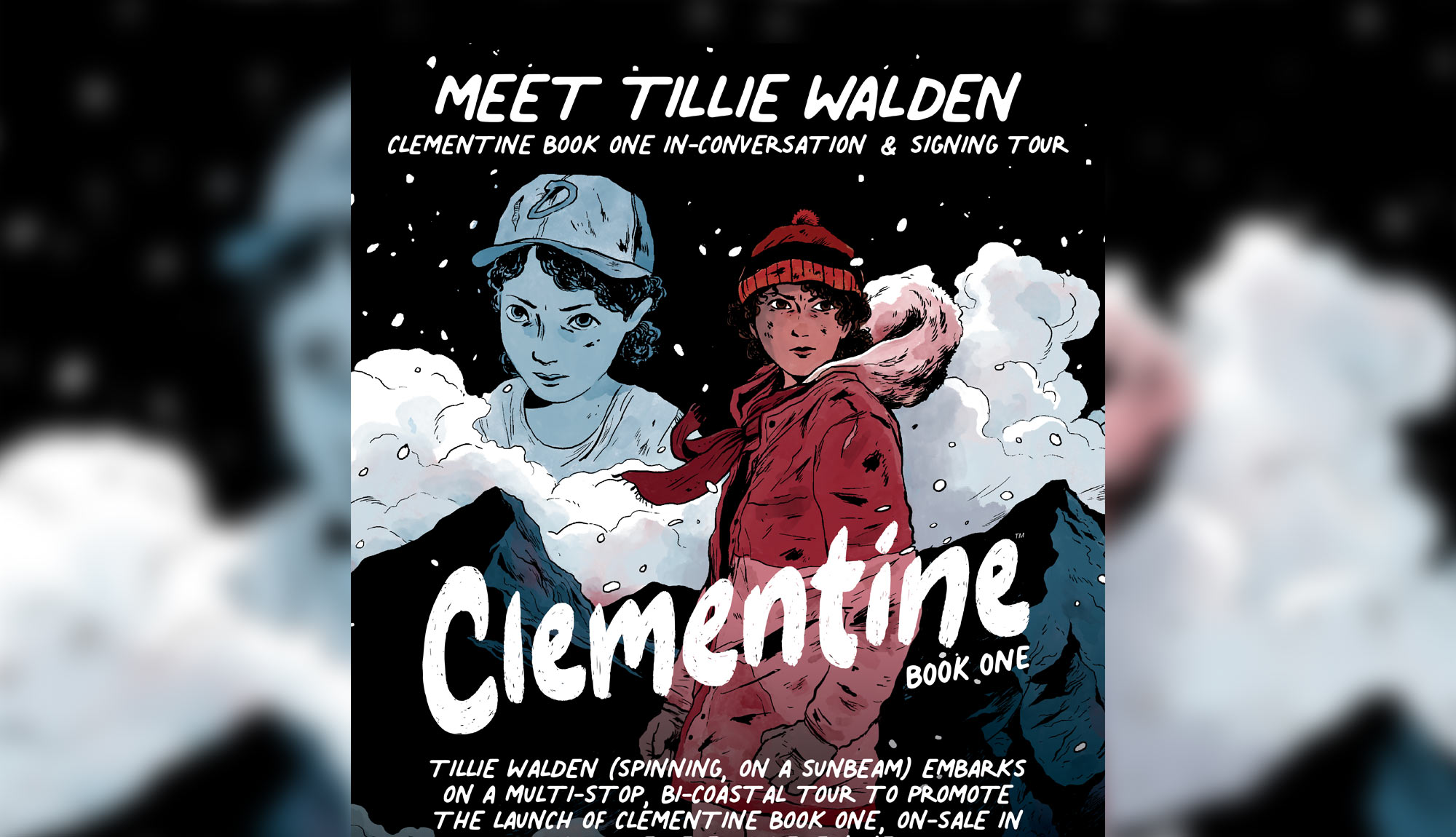 Tillie Walden Summer Book Tour for CLEMENTINE