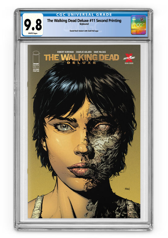 THE WALKING DEAD DELUXE #11 Second Printing with Gold Foil
