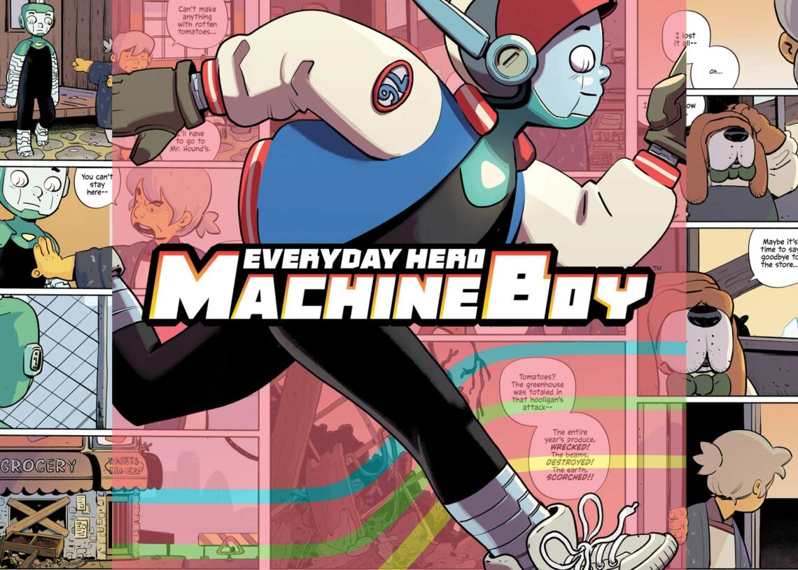 Extended Look at EVERYDAY HERO MACHINE BOY! Out September!