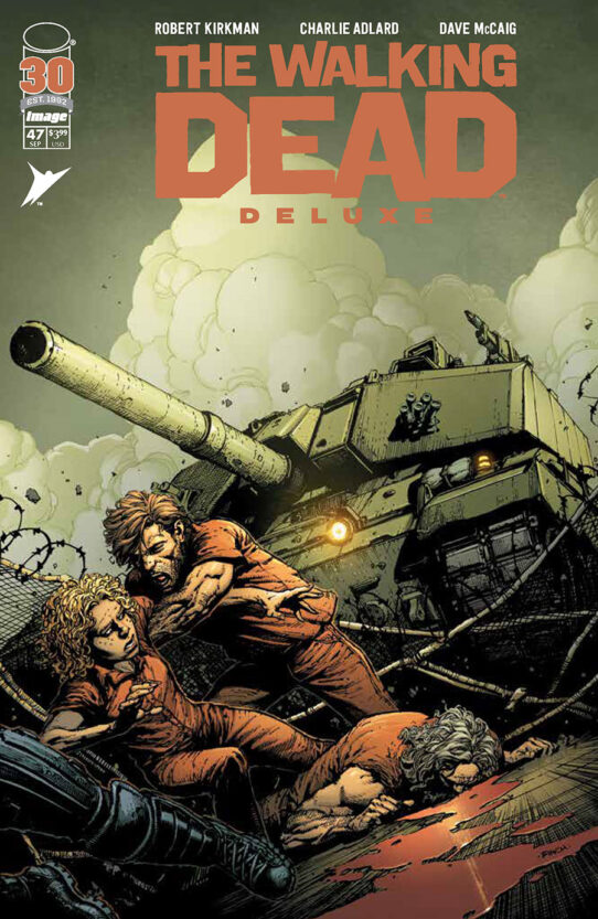 THE WALKING DEAD DELUXE #47 Cover A Finch