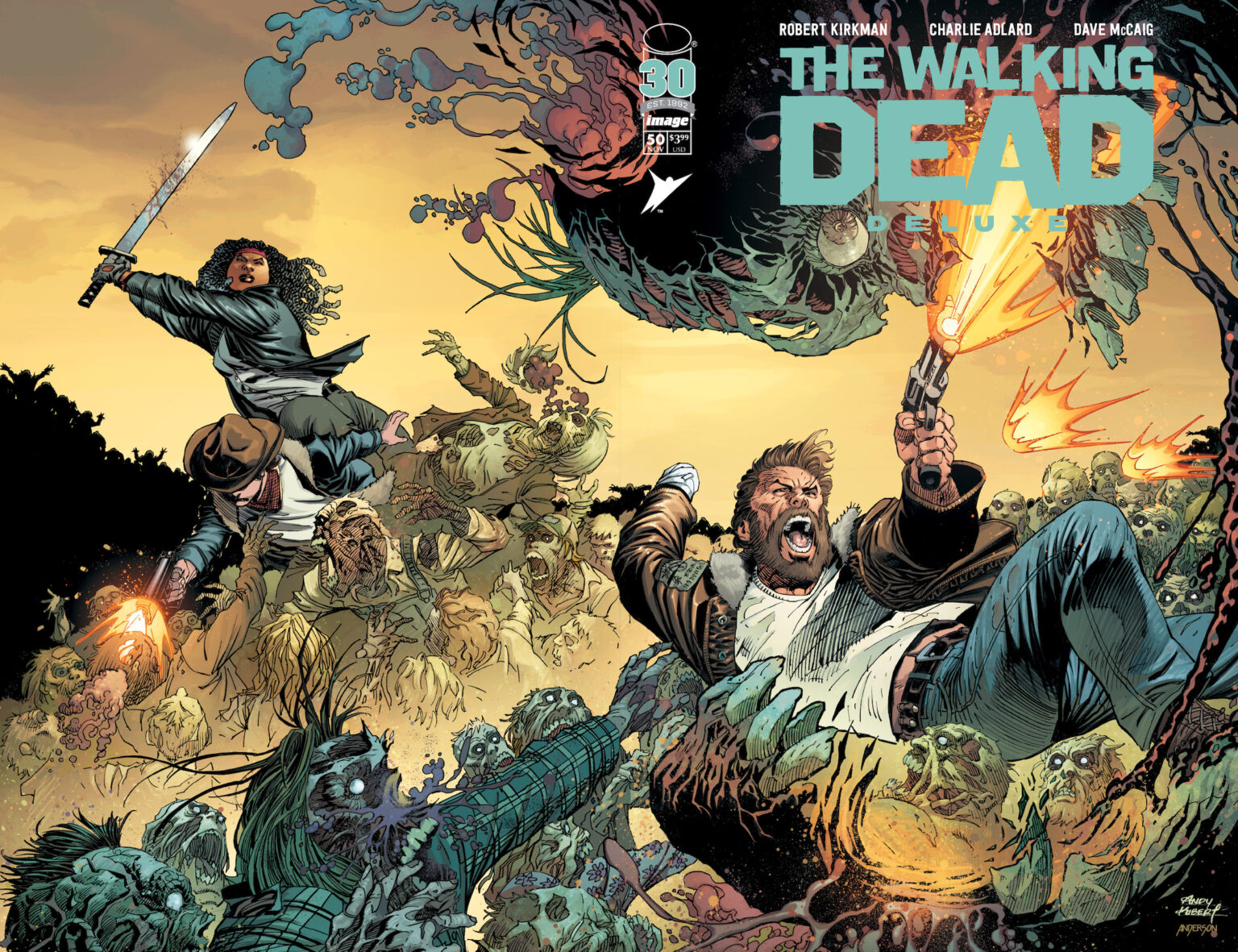 The Walking Dead Deluxe Reveals Stacked Lineup Of Variant Covers For ...