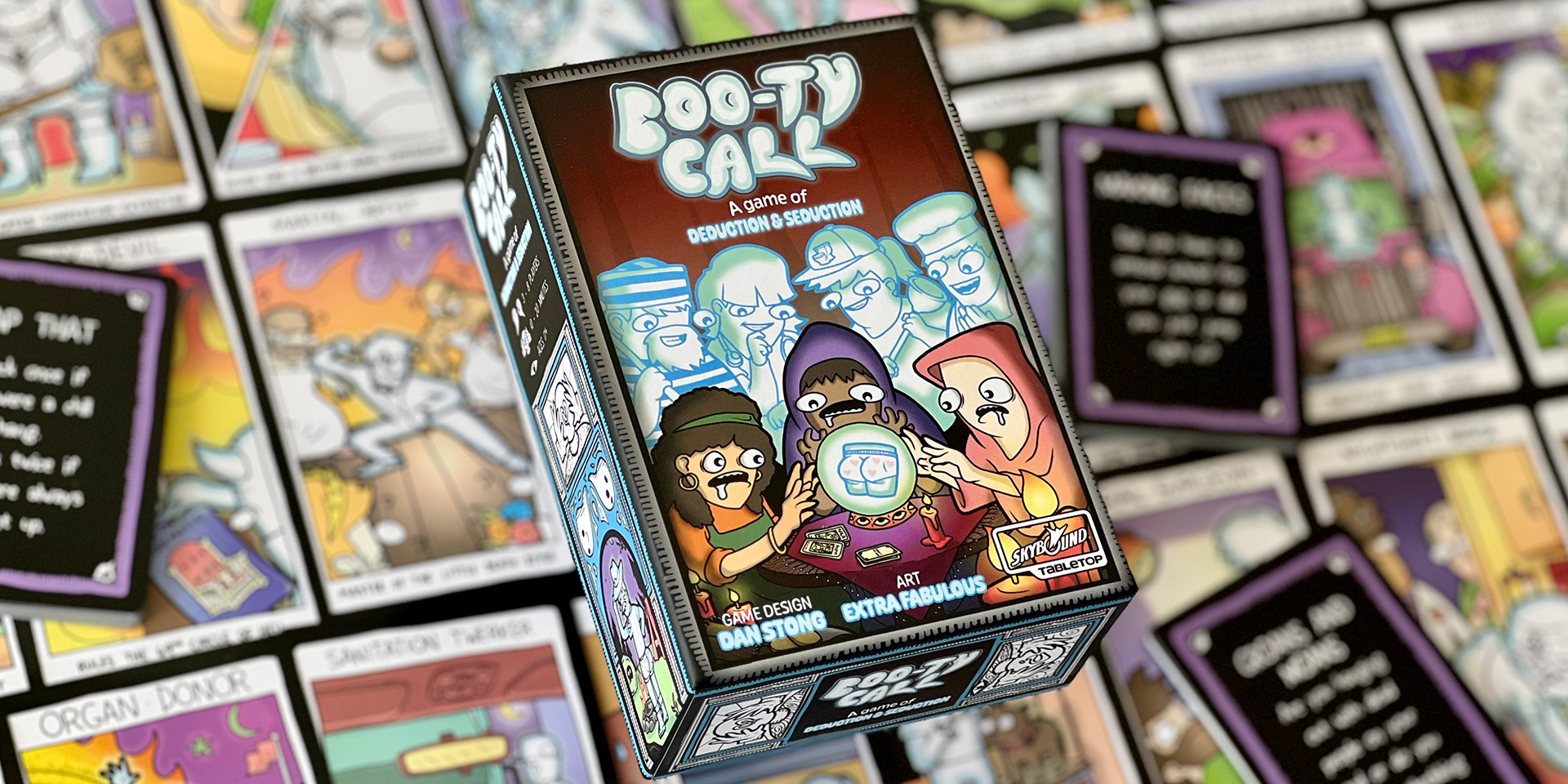 Boo-ty Call - A Game Of Deduction & Seduction, Skybound Games, Adult Party  Card Game, Ages 17+, 3-8 Players, 10-20 Min