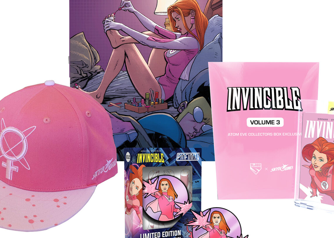 Check Out Skybound’s Invincible SDCC 2024 Exclusive Atom Eve Collectors’ Box!