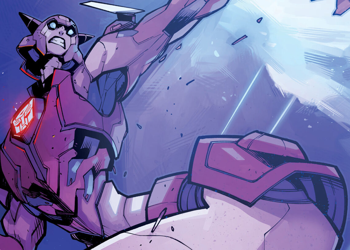 First Look at Transformers #11 by Daniel Warren Johnson and Jorge Corona