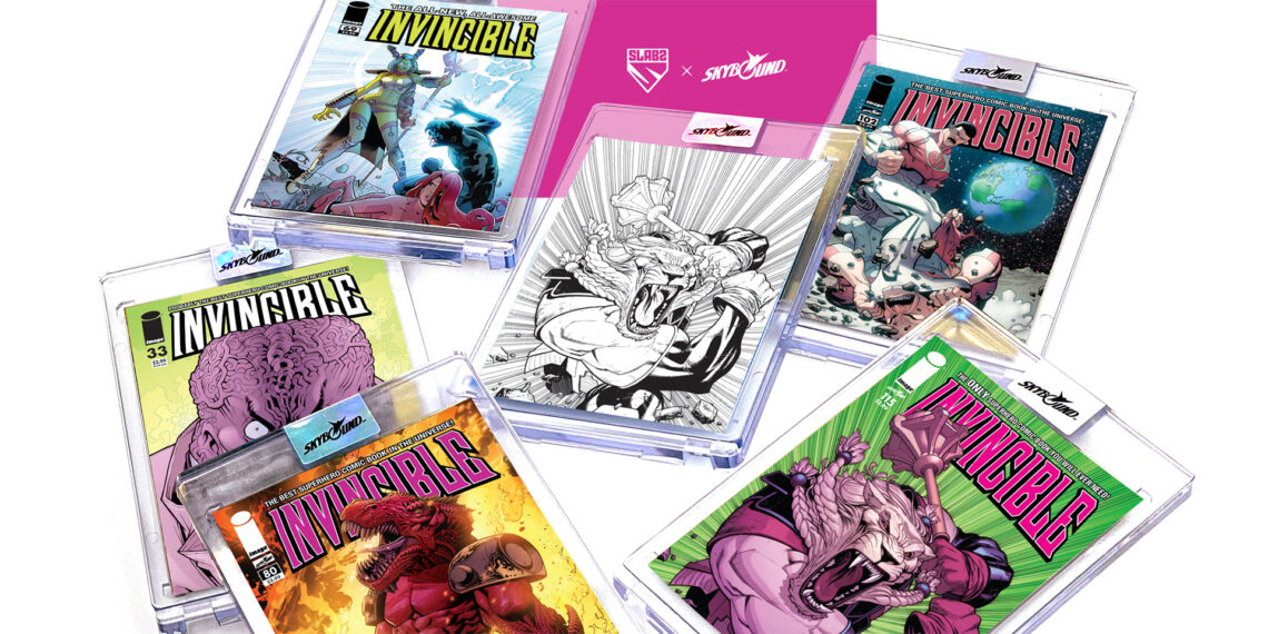 Behold Skybound’s SDCC 2024 Exclusive Invincible Slabs Cards